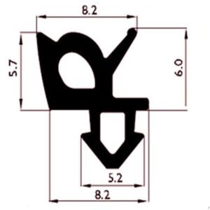 tarpinė "rehau" (rėmo)